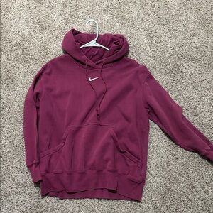Nike Burgundy Hoodie